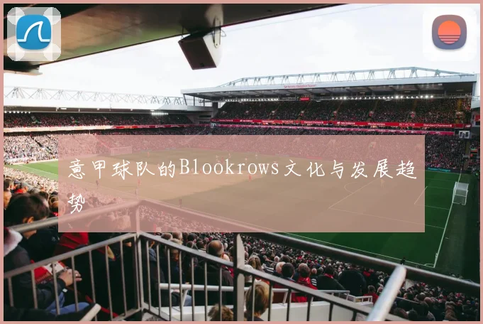 意甲球队的Blookrows文化与发展趋势